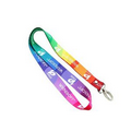 Economy Polyester Lanyards With Buckle